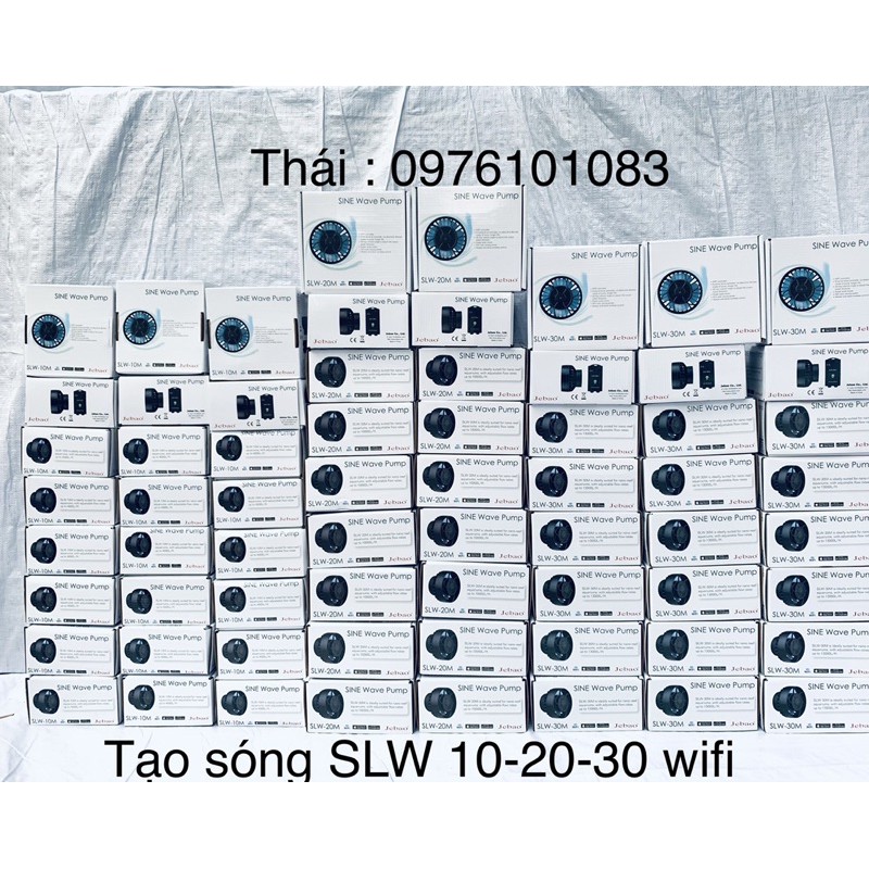 Máy tạo sóng Jebao SLW 10 20 30 bản wifi SLW10M SLW20M SLW30M