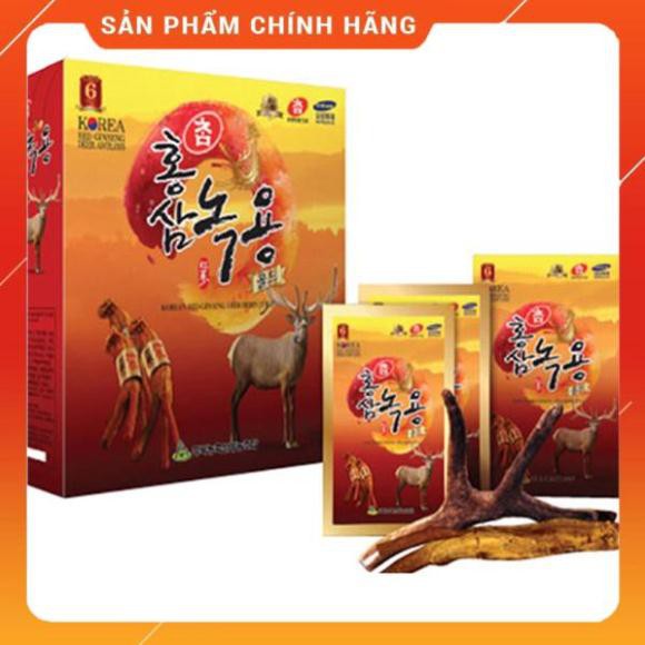 Nước Hồng Sâm Nhung Hươu Hàn Quốc, Hộp 30 gói