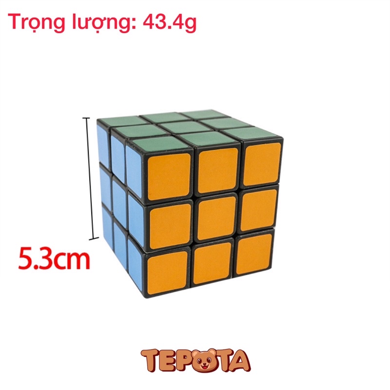 Rubik 3x3 3 Tầng Khối Lập Phương Ma Thuật Dành Cho Trẻ Em Nhẹ Giá Rẻ RB01