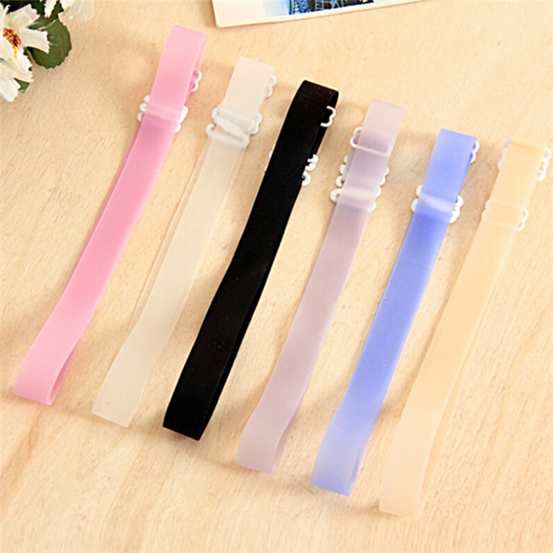 Bộ 2 Cặp Dây Áo Ngực Silicon Trong Suốt 1.5Cm Có Thể Điều Chỉnh