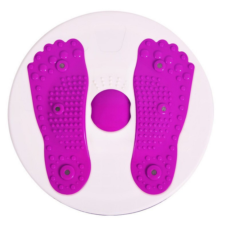 Đĩa xoay lắc tập eo 360 độ, bàn xoay tập cơ bụng tại nhà và hạt cao su massage bàn chân