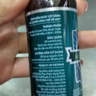 Nước mắm Hạnh Phúc 50ml vỉ 10 chai