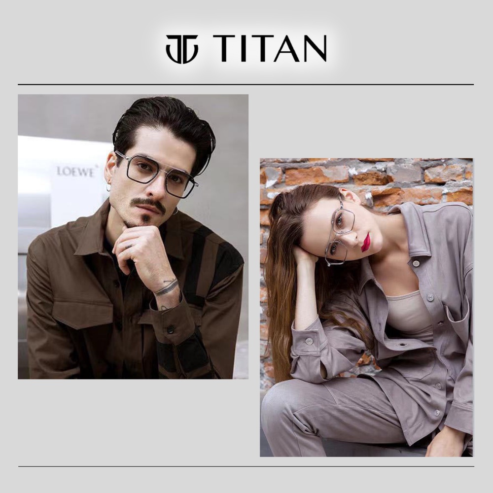 Kính thời trang thay được mắt kính cận cả nam nữ đeo được đen, thay được mắt kính râm mát gọng vuông Iron Man Titan Shop