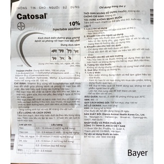 CATOSAL 10% Chai 100ml