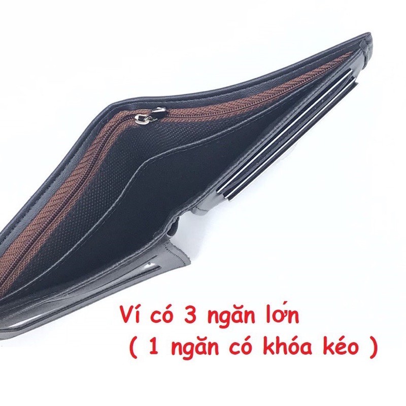 [GIÁ TẠI XƯỞNG] Ví da thời trang PU kiểu ngang – CM002 - BH 12 tháng - Nobox | BigBuy360 - bigbuy360.vn