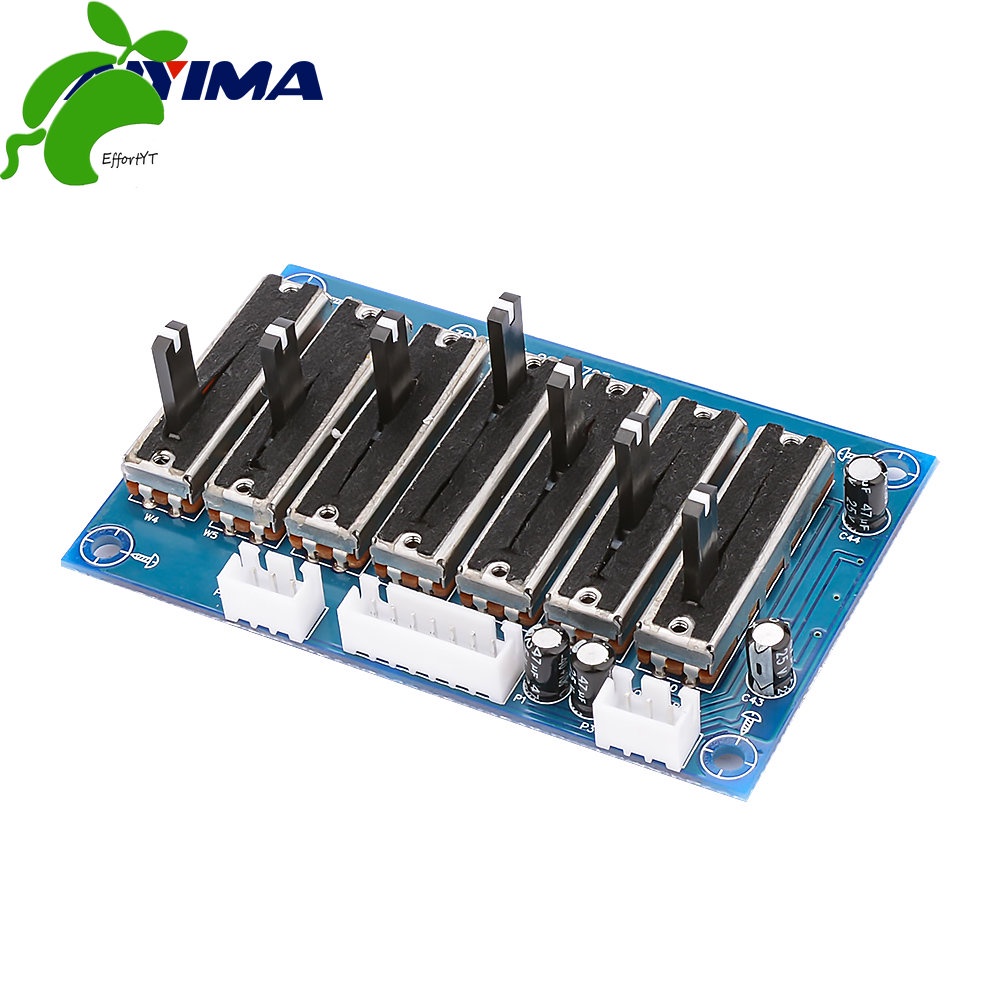 JLD EQ Equalizer Board Tone Amplifier Preamp Stage Chuyên nghiệp Tần số có thể điều chỉnh âm thanh n