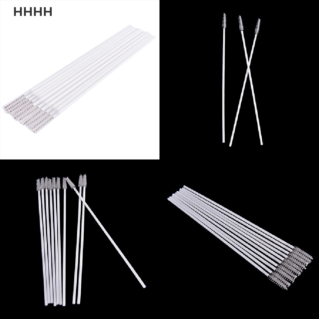 Bộ 10 Ống Hút Bằng Thép Không Gỉ Có Thể Tái Sử Dụng