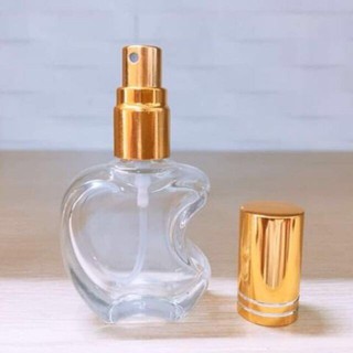 Chai chiết nước hoa hình táo thủy tinh 10ml