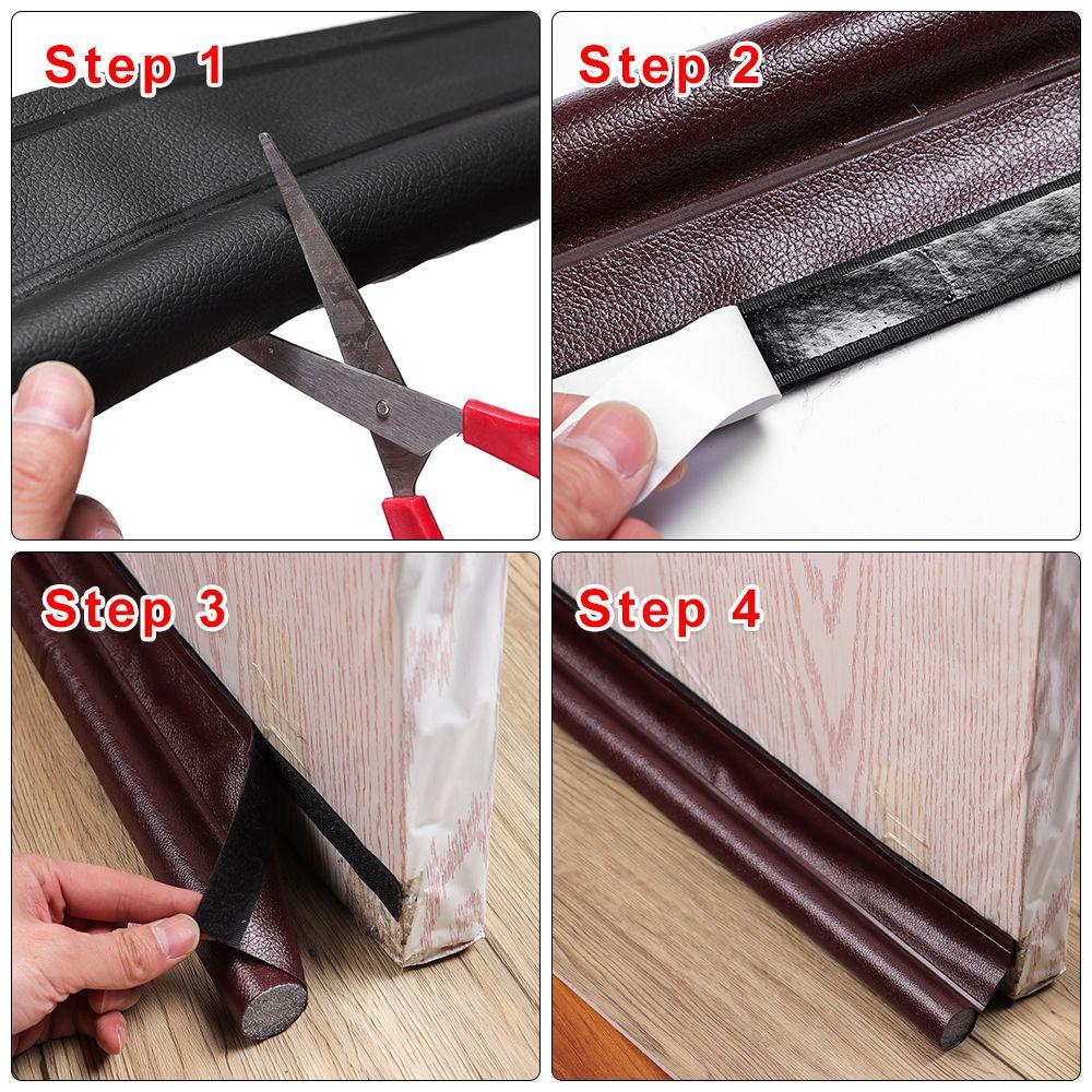 KUNHEV Dải Xốp Dán Giữ Ấm Cửa Sổ Chống Rò Rỉ Tiện Dụng