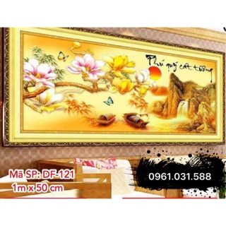 Tranh đính đá phú quý cát tường df121