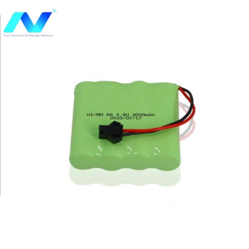Pin sạc NICD Dung lượng 2000mAh 1.2V, 2,4V, 3,6V, 4,8V, 6V,