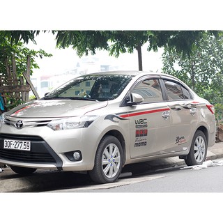 ẢNH THẬT TEM DÁN SƯỜN XE VIOS GIÁ RẺ