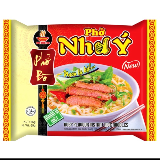 Thùng 30 gói Phở Như Ý Bò