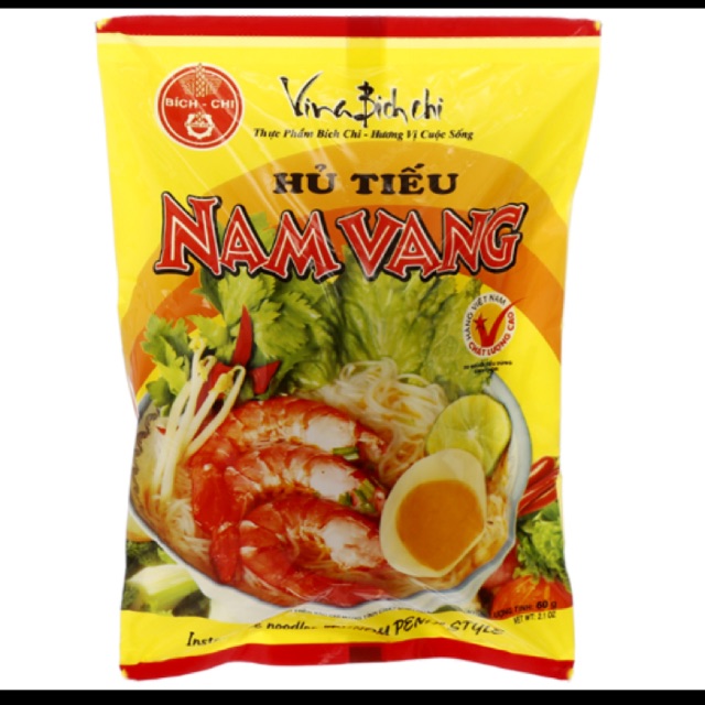 Hủ Tiếu Nam Vang Bích Chi Gói 60G