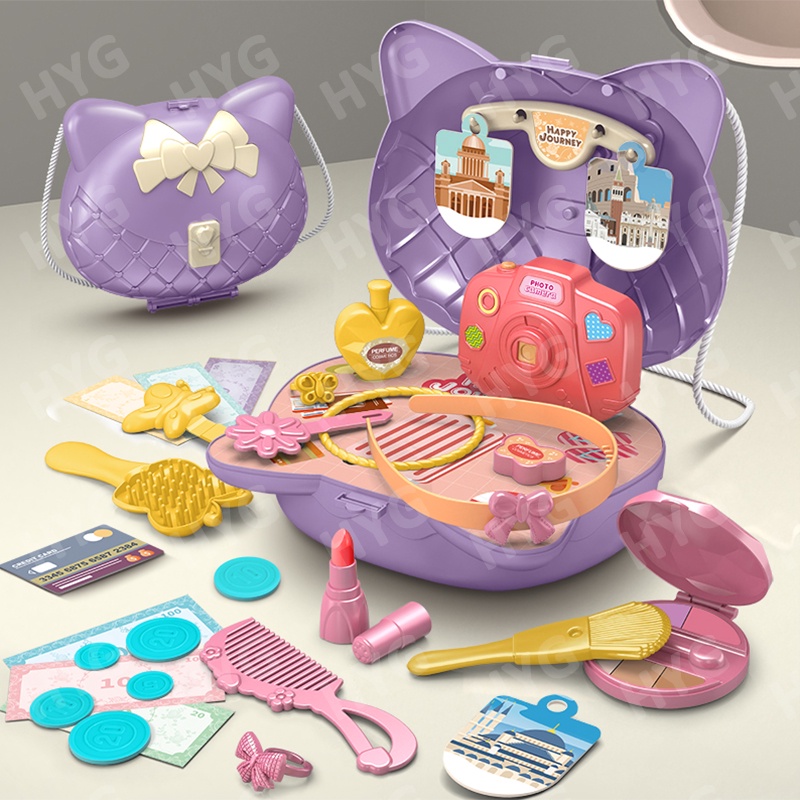 Bộ đồ chơi trang điểm HYG Toys vui nhộn cho bé gái