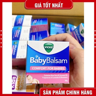 Dầu vick baby balsam bôi ấm ngực cho bé