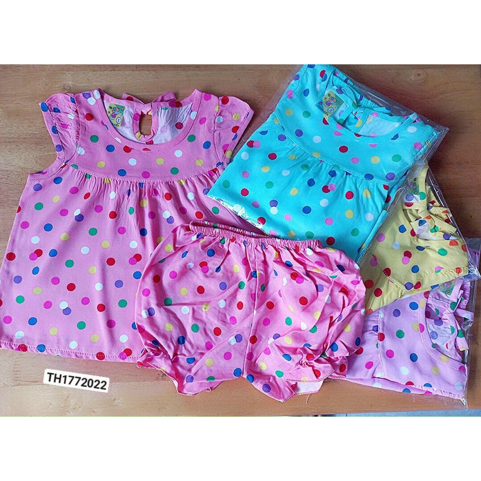 Combo 3 bộ tole - nhanh nhí cho bé gái nhiều mẫu