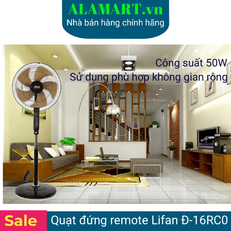 Quạt Đứng Remote LIFAN Đ-16RCO