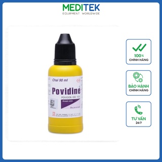 Dung dịch sát khuẩn, sát trùng Povidone Chai/90ml