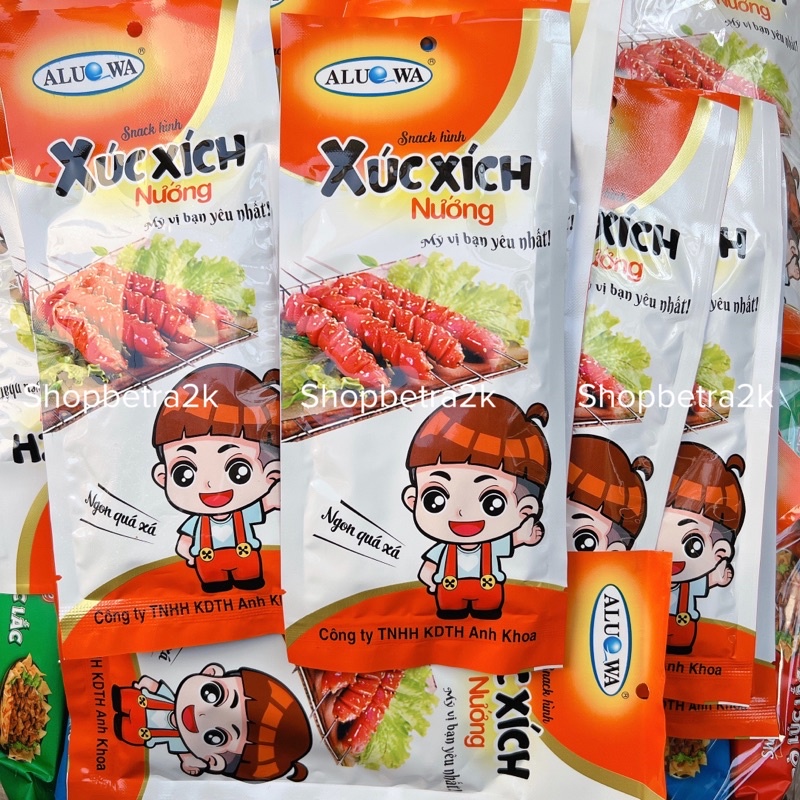 Snack hình xúc xích nướng