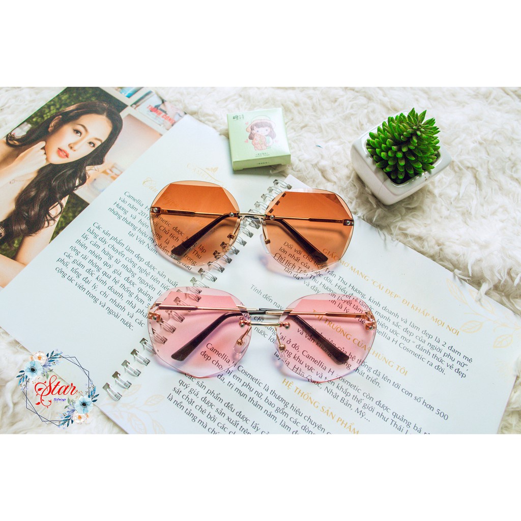 Kính mắt nữ ulzzang thời trang hàn quốc ❤️FREESHIP❤️ kính râm sành điệu cao cấp D14