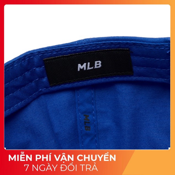 Nón MLB Logo NY Xanh Cô Ban Basic Form Mềm Cắt Tem - Hàng Backdoor dư xịn bao check