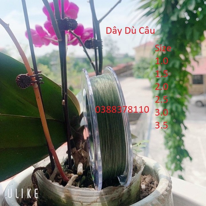 Dây Dù Câu Cá, Dây Câu Cá Dù Chìm 131 dài 300m Câu Lục Câu Lure Siêu Bền