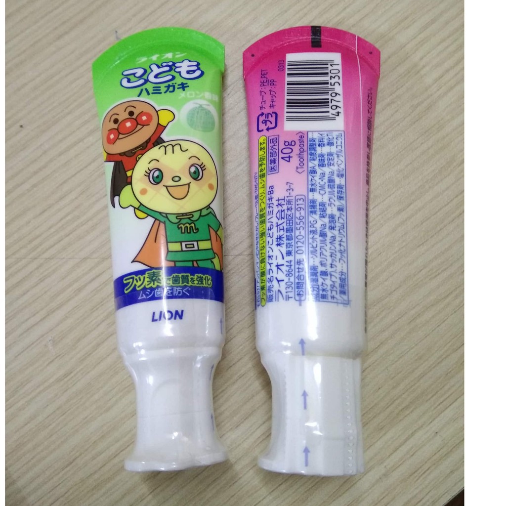 (GIẢM GIÁ SỐC)Kem đánh răng Lion Nhật Bản, tái tạo men, tăng cường canxi cho răng bé - Tuýp