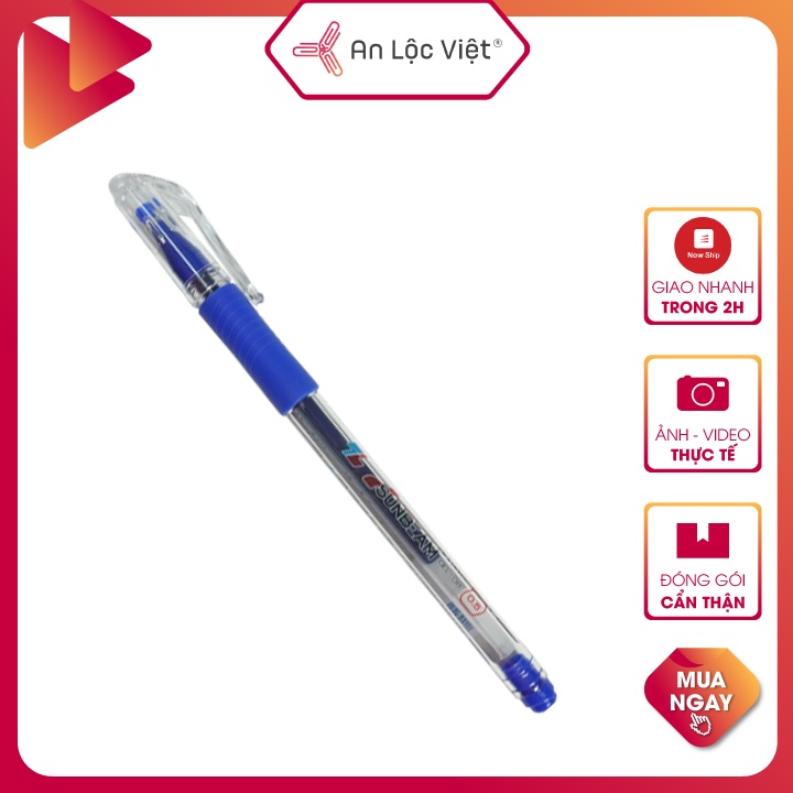 Bút Gel Thiên Long GEL-08 - Loại bút gel sử dụng đầu bi kích thước 0,5mm - cho nét chữ đẹp, mực ra đều.