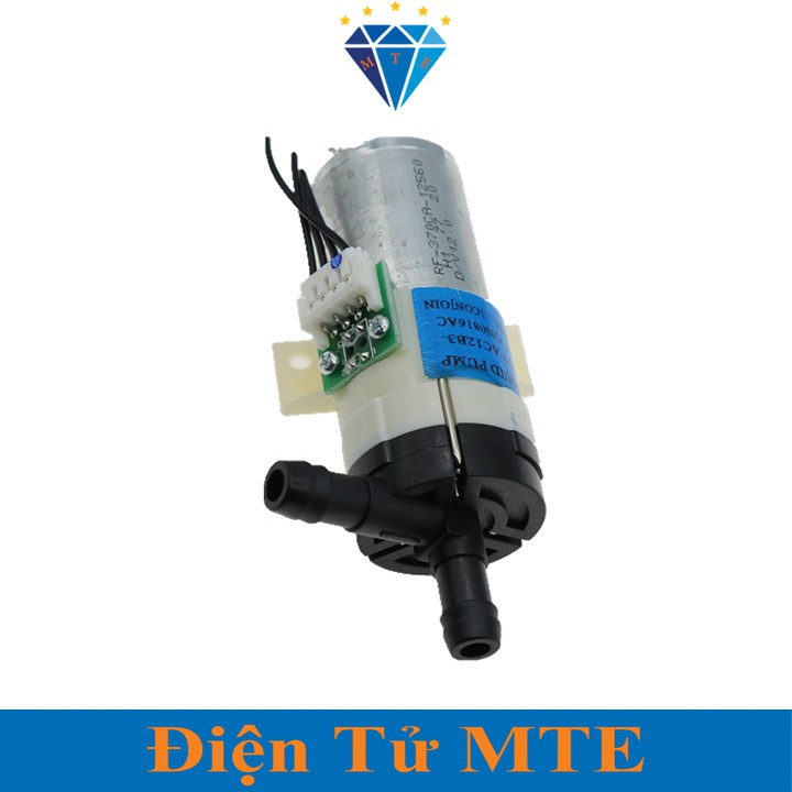 Bơm nước mini Bơm màng tự mồi 6-12VDC - Chế máy rót rượu, máy rửa tay tự động