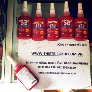 Keo khoá ren Loctite 243