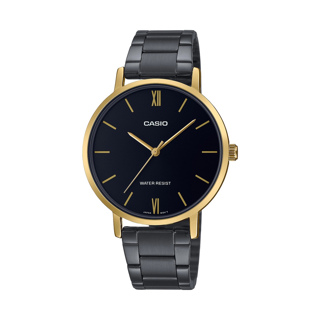 Đồng hồ nữ Casio LTP-VT01GB-1B dây thép không gỉ, chống nước 50m, hàng chính hãng