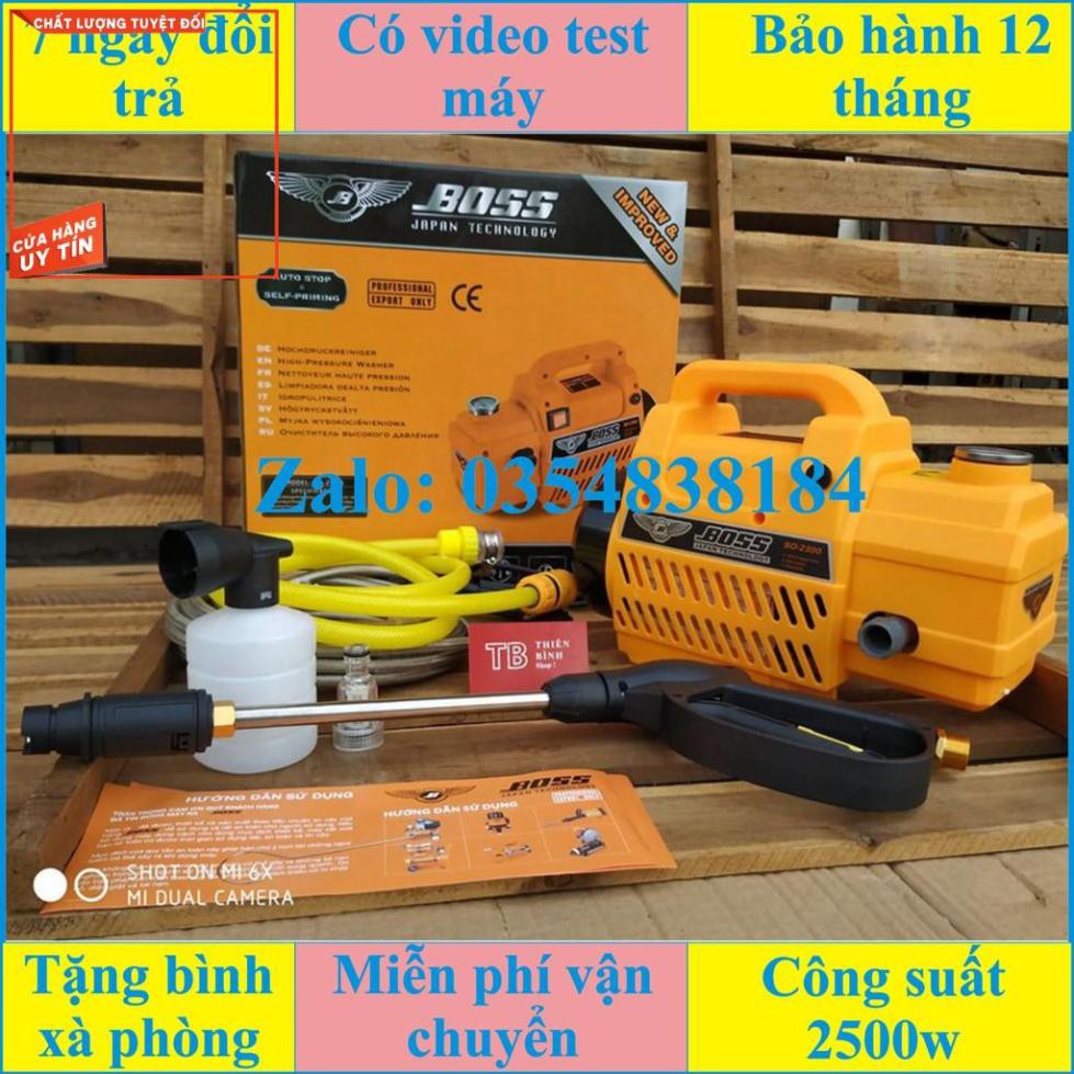 MÁY RỬA XE BOSS 2300W thế hệ mới 2019