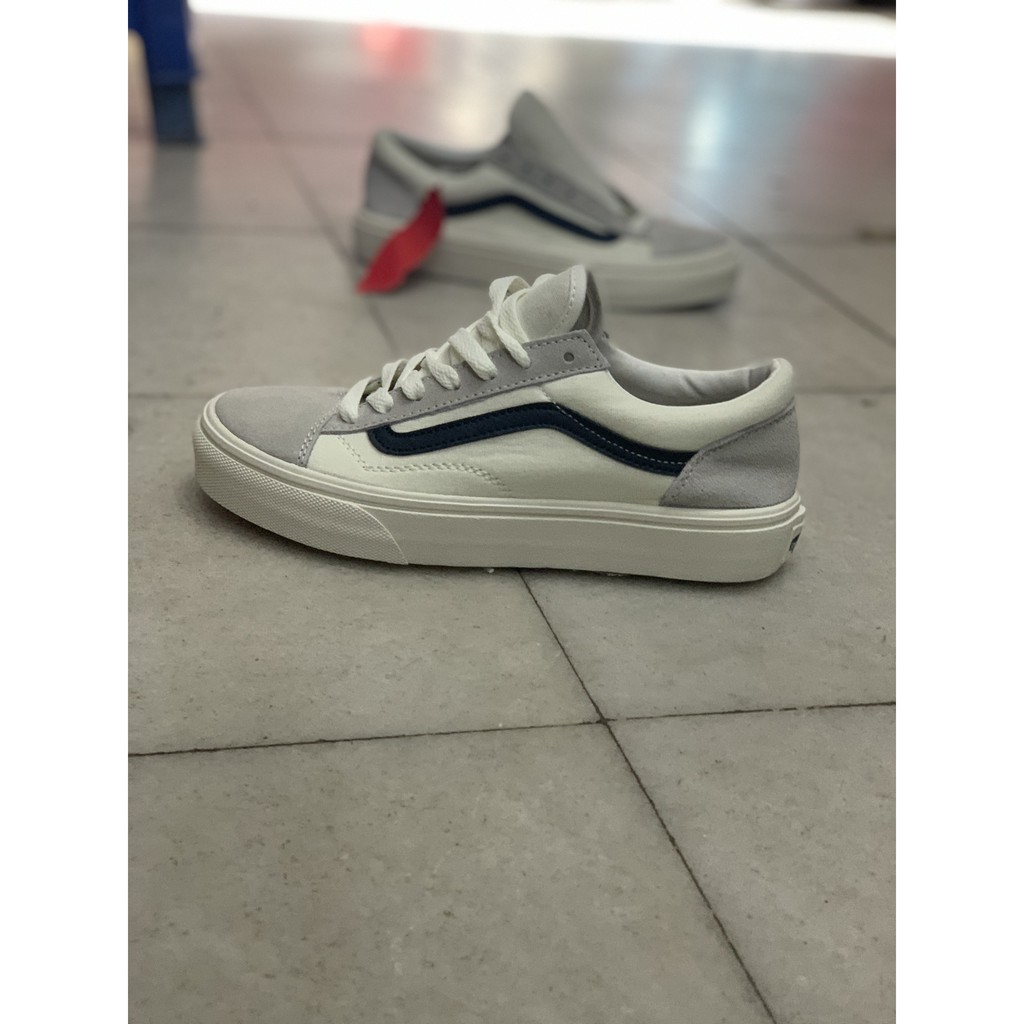 [HÀNG 1:1] Giày sneaker vans style trắng xanh