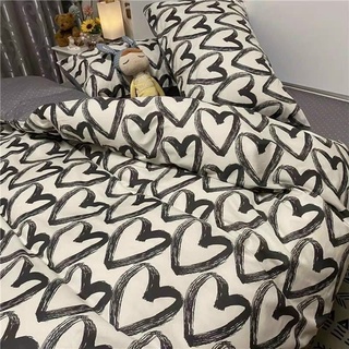 Bộ chăn ga cotton poly nhập khẩu