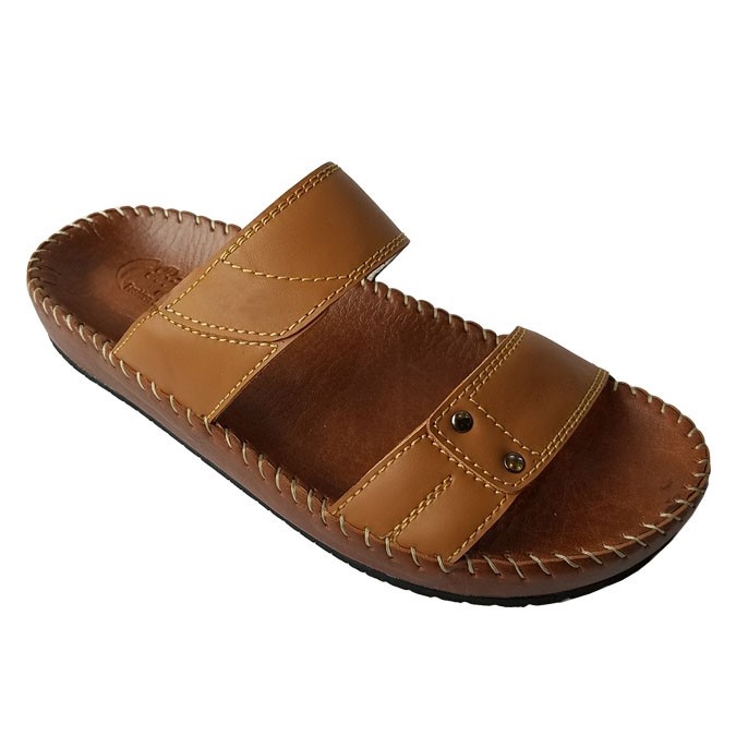 Dép Nam Quai Ngang Da Bò BIGBEN DN90