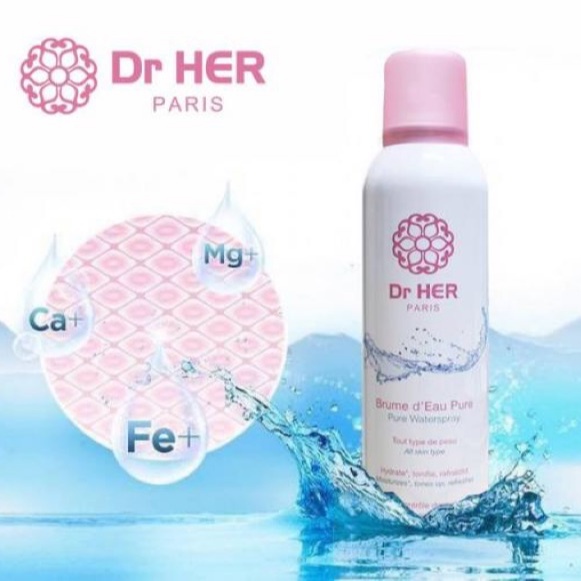 Xịt khoáng Dr Her 150ml Pháp