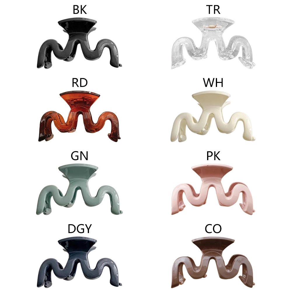 Kẹp Tóc Gợn Sóng Phong Cách Hàn Quốc Cho Nữ