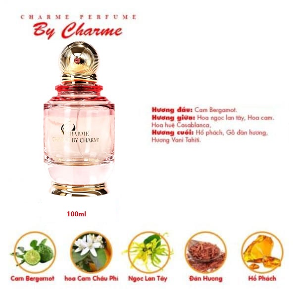 Nước hoa nữ Charme By Charme 100ml