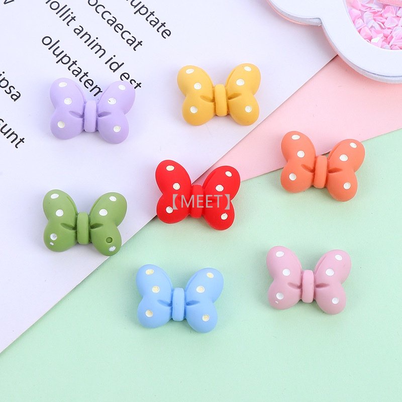 1 Nơ Chấm Bi Làm Đồ Trang Sức Thủ Công