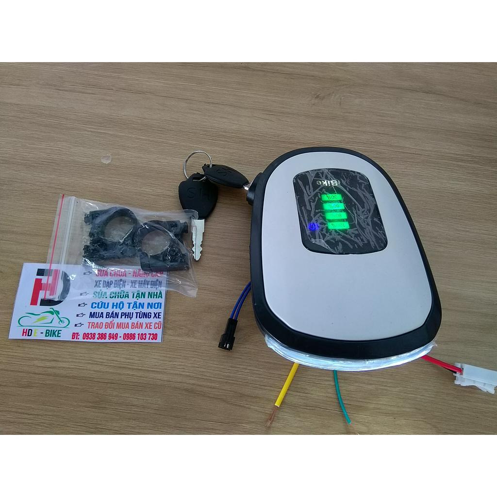 ĐẦU ĐÈN XE ĐẠP ĐIỆN 48V XE MÁY ĐIỆN GIANT 133 MILAN MÀU ĐỎ