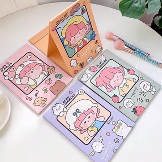 💖Gương Gập [FREESHIP]/Gương Xếp Để Bàn Hoạ Tiết Hoạt Hình Nana GGB904