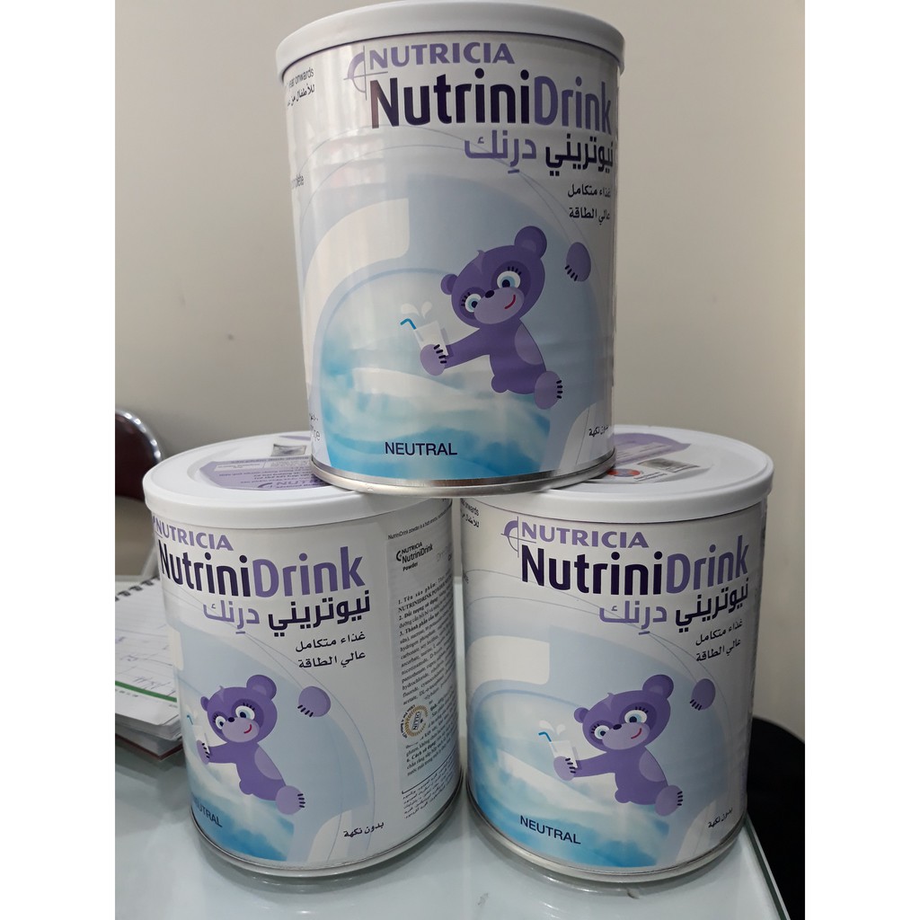 Sữa Tăng Cân Nutrinidrink Đức (400g) vị trung tính_ Bé Trên 1 tuổi