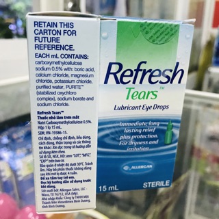 Nước nhỏ mắt Refresh