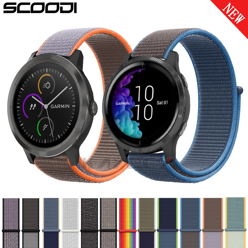 Dây Đeo Nylon Cho Đồng Hồ Thông Minh Garmin Vivoactive 3