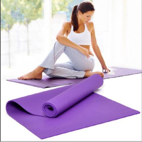 Thảm tập Yoga 2 lớp chính hãng ECO FRIENDLY , thảm tập yoga cao cấp dày 6mm chống trượt
