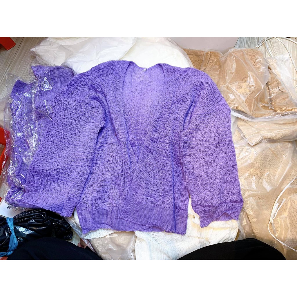 ÁO CARDIGAN MỎNG DẠO HÈ BIGSIZE 40-90 KÍ | BigBuy360 - bigbuy360.vn
