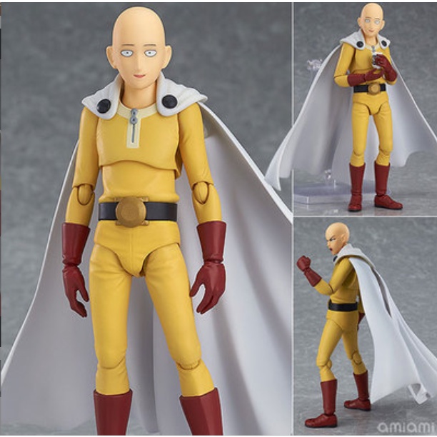 (Hết hàng) Mô hình khớp Saitama One punch man có 2 mặt 15cm