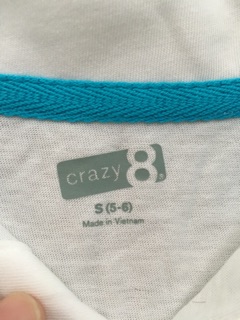 Áo bé trai crazy8 form to
