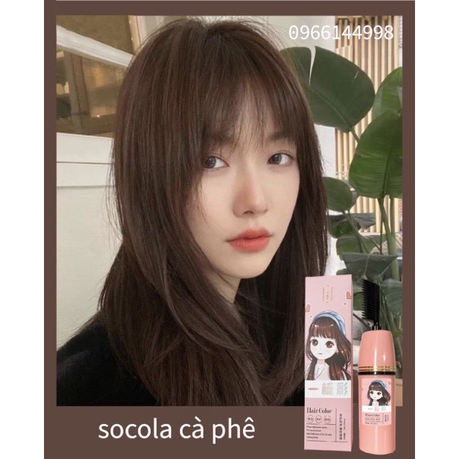 Lược nhuộm tóc mầu thông minh dễ sử dụng